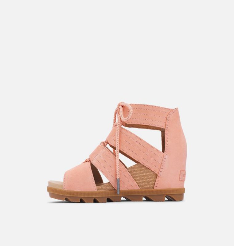 Sorel Kadın Joanie™ Ii Lace Wedge - Sandalet Pembe - 268-GAIOJK